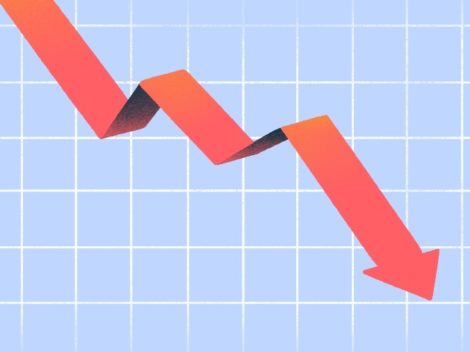 Illustration of arrow pointing down-valuations